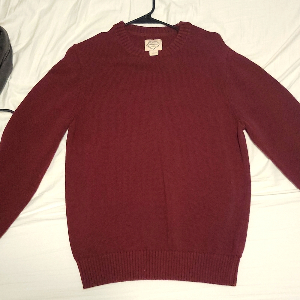 Maroon St John's Bay Sweater Size L